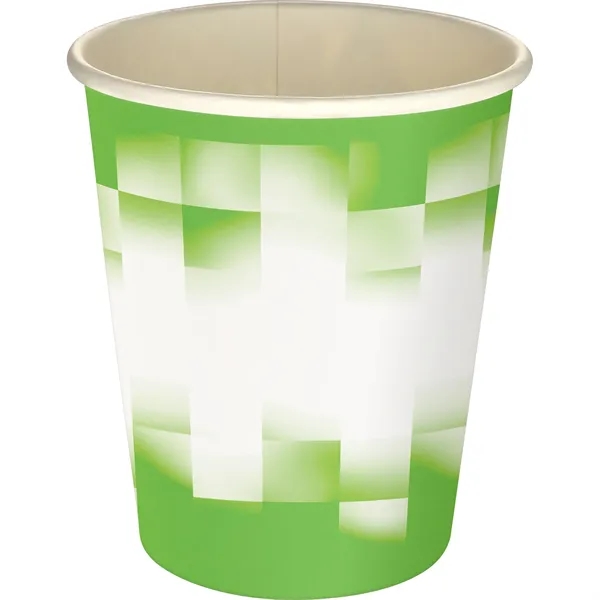 5 oz Full Color Shaded Checkers Paper Cup... from ASI 30208 A P Specialties / AP Specialties