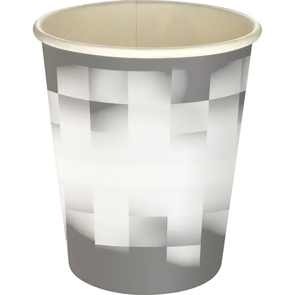 5 oz Full Color Shaded Checkers Paper Cup... from ASI 30208 A P Specialties / AP Specialties