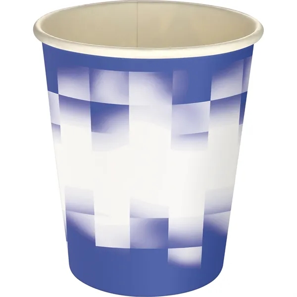 5 oz Full Color Shaded Checkers Paper Cup... from ASI 30208 A P Specialties / AP Specialties