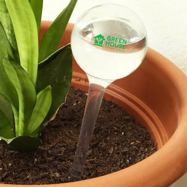 Self-watering globe for indoor and outdoor plant use. Holds 8 ounces... from ASI 61966 HPG / Beacon Promotions