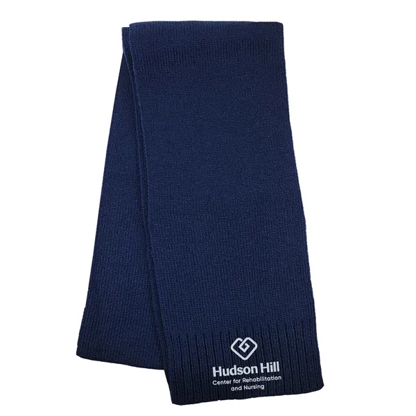 Acrylic Knit Scarf with finished hem on both ends.... from ASI 90160 Suntex Industries