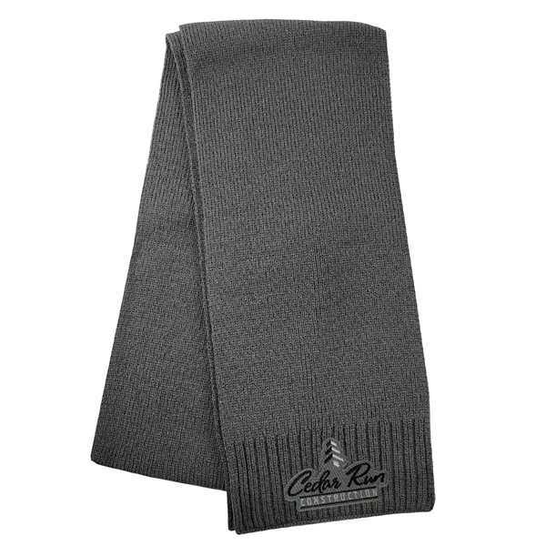 Acrylic Knit Scarf with finished hem on both ends.... from ASI 90160 Suntex Industries