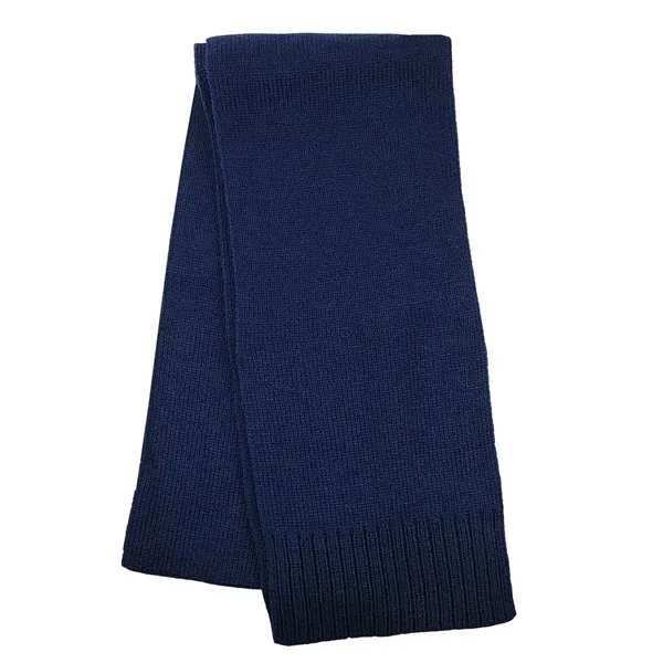 Acrylic Knit Scarf with finished hem on both ends.... from ASI 90160 Suntex Industries