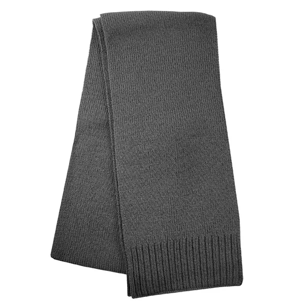 Acrylic Knit Scarf with finished hem on both ends.... from ASI 90160 Suntex Industries