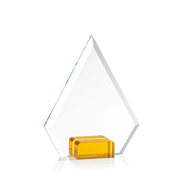 Unique arrow head shaped award with starfire optical crystal base.... from ASI 84592 St Regis Group / St Regis