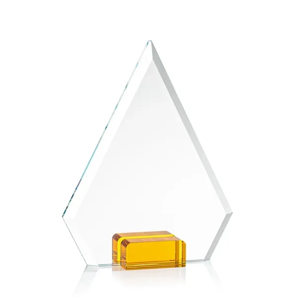Unique arrow head shaped award with starfire optical crystal base.... from ASI 84592 St Regis Group / St Regis