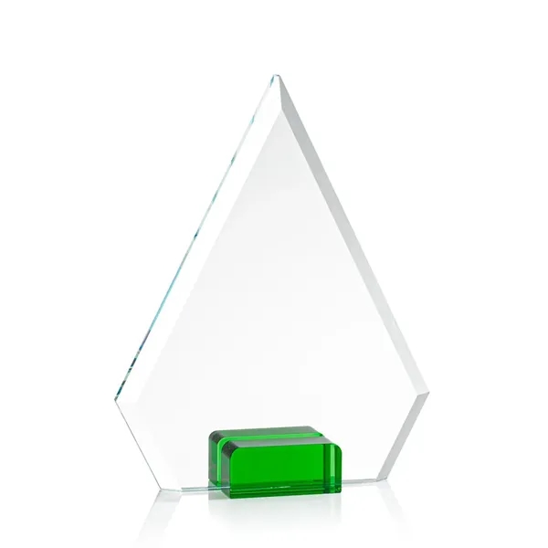 Unique arrow head shaped award with starfire optical crystal base.... from ASI 84592 St Regis Group / St Regis