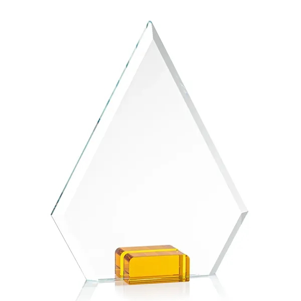 Unique arrow head shaped award with starfire optical crystal base.... from ASI 84592 St Regis Group / St Regis
