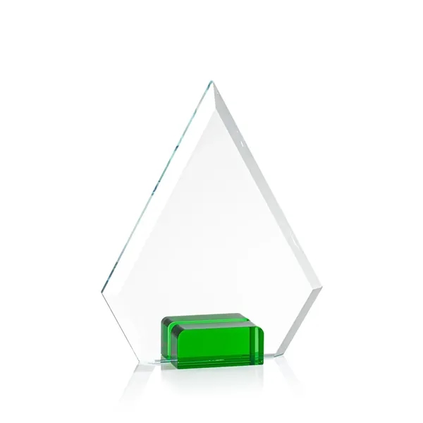 Unique arrow head shaped award with starfire optical crystal base.... from ASI 84592 St Regis Group / St Regis