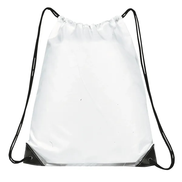 Made of nylon 210 denier, this all-purpose drawstring tote measures 15"... from ASI 46420 Continental Mkting Svc Inc / CMBags