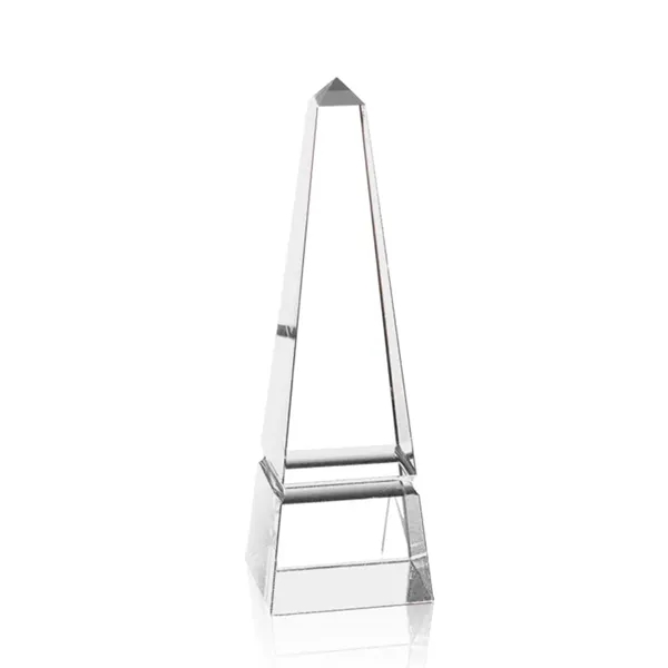 A tapered monolith of pure, sparkling Optical Crystal accented with a... from ASI 84592 St Regis Group / St Regis