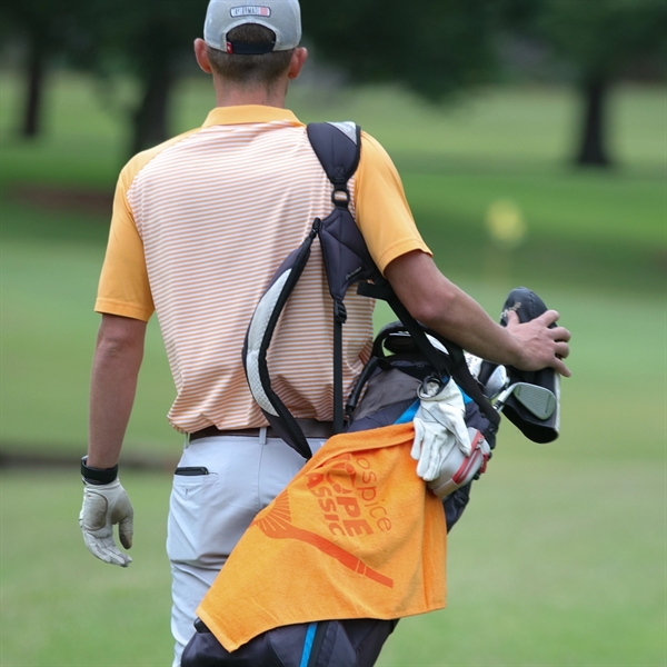 16" x 25" colored midweight, velour hemmed golf towel. Made of... from ASI 79750 Pro Towels