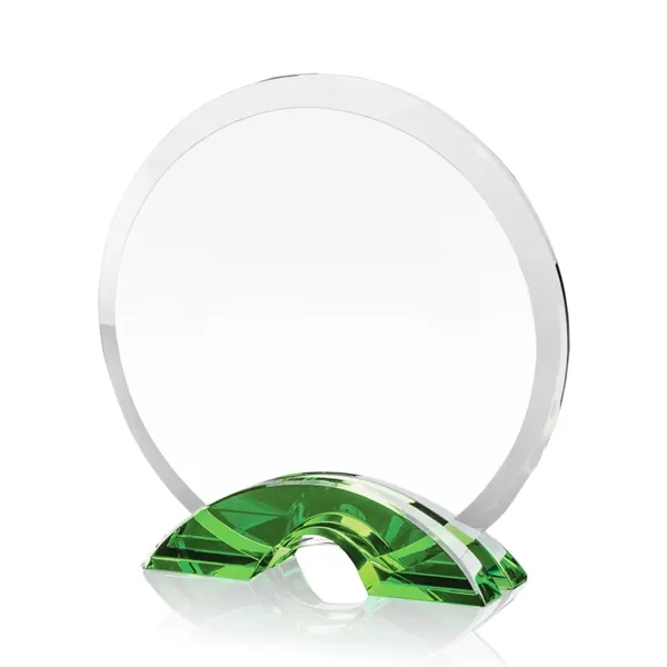 A beveled disc of pure optic crystal.... from ASI 84592 St Regis Group / St Regis