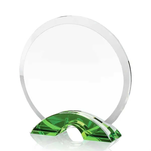 A beveled disc of pure optic crystal.... from ASI 84592 St Regis Group / St Regis