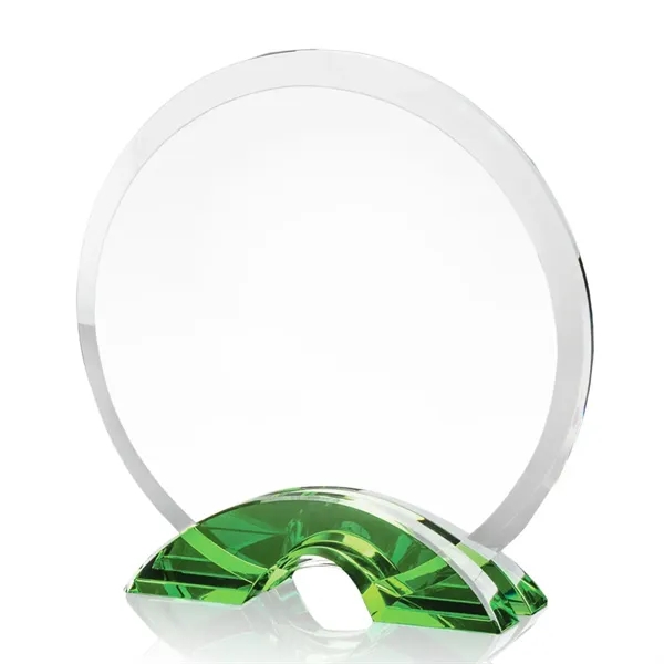 A beveled disc of pure optic crystal.... from ASI 84592 St Regis Group / St Regis