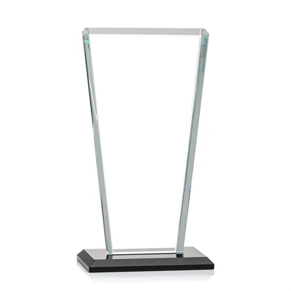 Our extraordinary beveled Starfire angular award is combined with ebony optical... from ASI 84592 St Regis Group / St Regis