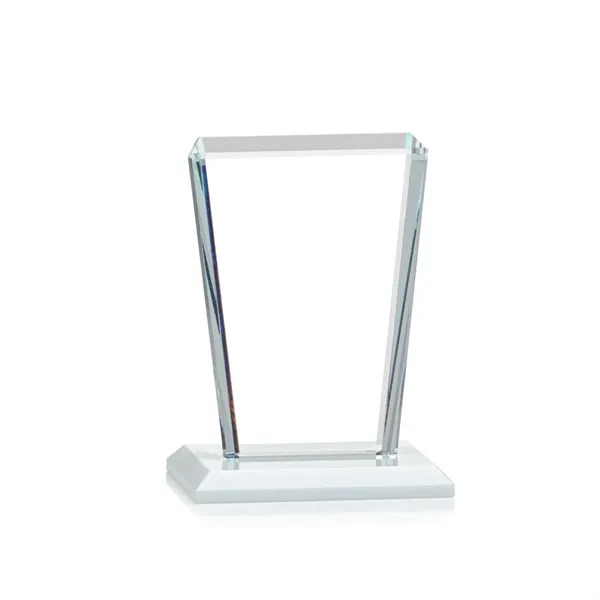 Our extraordinary beveled Starfire angular award is combined with white optical... from ASI 84592 St Regis Group / St Regis