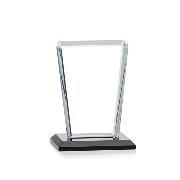 Our extraordinary beveled Starfire angular award is combined with ebony optical... from ASI 84592 St Regis Group / St Regis