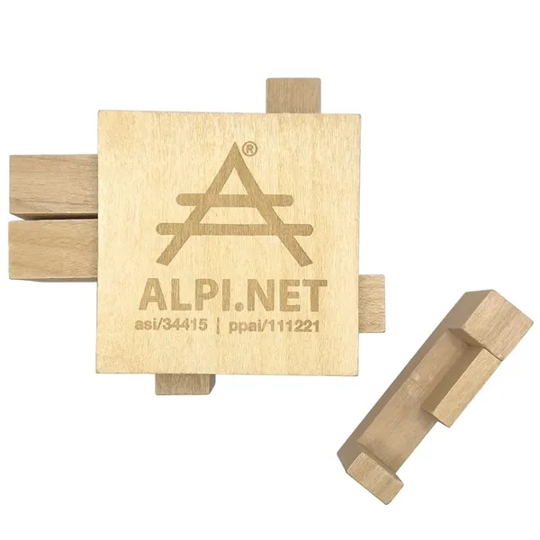 Wooden sliding cube puzzle.... from ASI 34415 Alpi International LTD