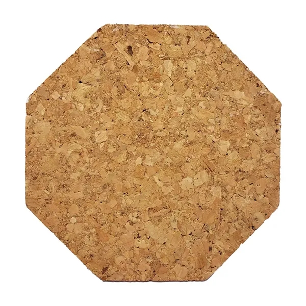 Octagon shaped cork coaster.... from ASI 34415 Alpi International LTD