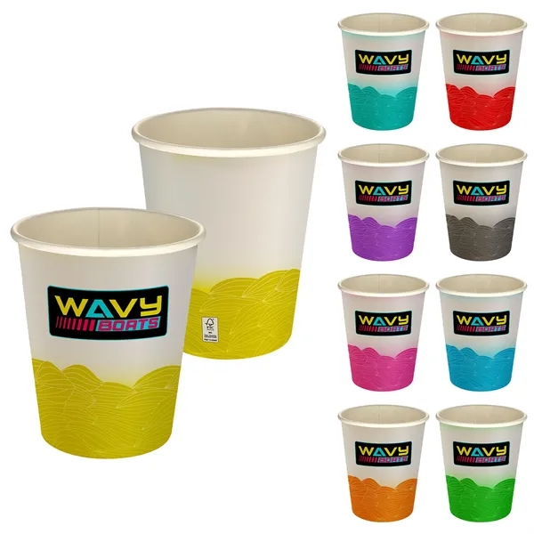 5 oz Full Color Turbulent Waves Paper Cup... from ASI 30208 A P Specialties / AP Specialties