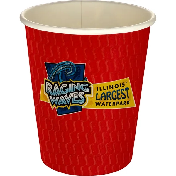 5 oz Full Color Wave Paper Cup... from ASI 30208 A P Specialties / AP Specialties