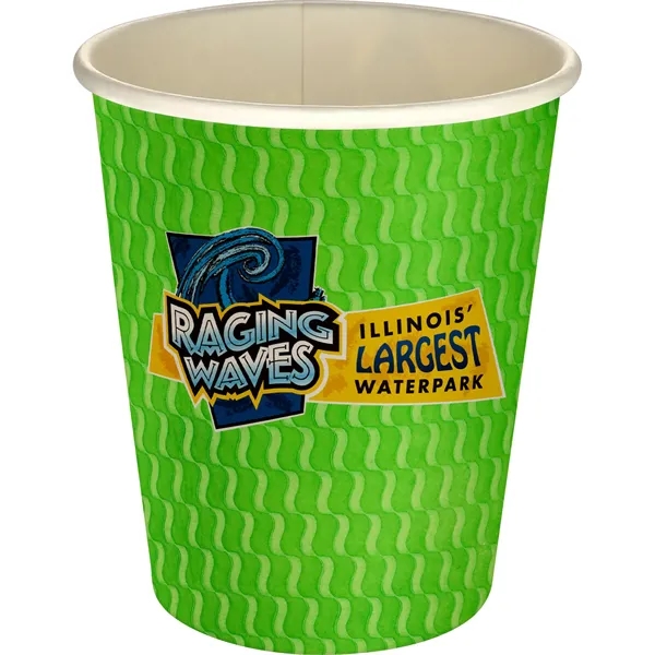 5 oz Full Color Wave Paper Cup... from ASI 30208 A P Specialties / AP Specialties