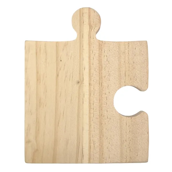 Wooden coaster in a puzzle piece shape.... from ASI 34415 Alpi International LTD