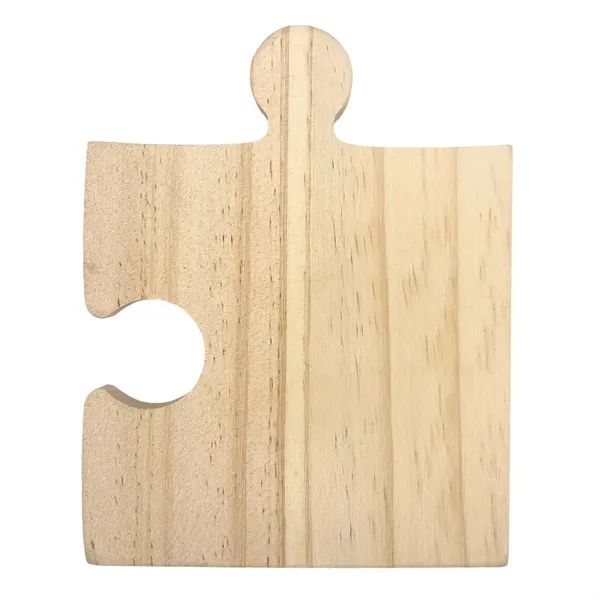 Wooden coaster in a puzzle piece shape.... from ASI 34415 Alpi International LTD