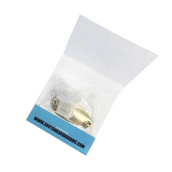 Mini spoon fishing lure in matchbook-style packaging.... from ASI 63549 Jornik Manufacturing Corp / Jornik