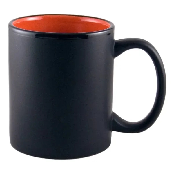 Cearmic Mug With Black Matte Exterior And Glossy Interior... from ASI 72657 Active Life Promo / Apres Ski