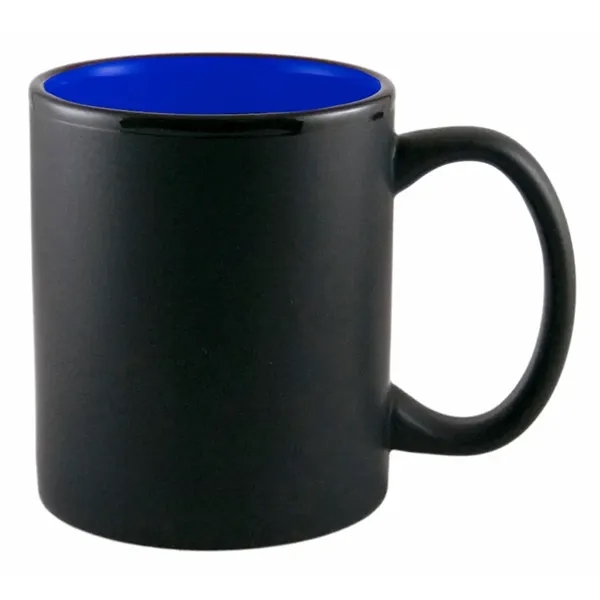 Cearmic Mug With Black Matte Exterior And Glossy Interior... from ASI 72657 Active Life Promo / Apres Ski