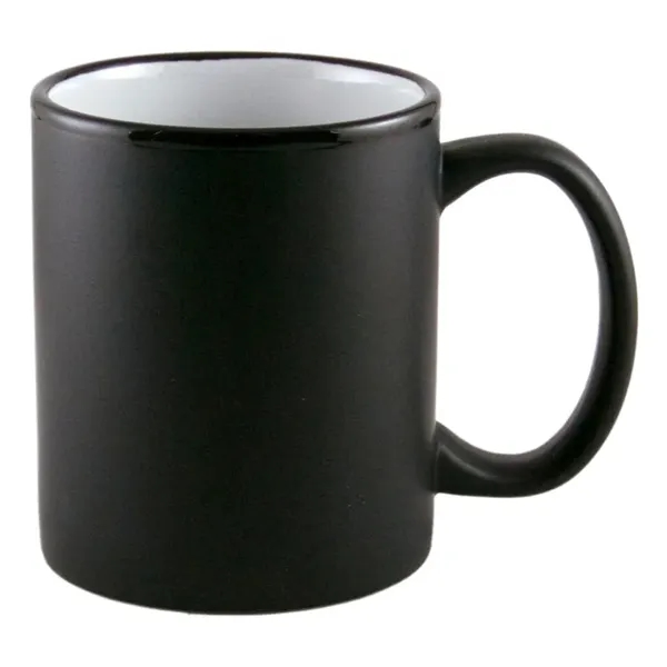 Cearmic Mug With Black Matte Exterior And Glossy Interior... from ASI 72657 Active Life Promo / Apres Ski