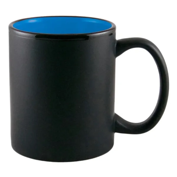 Cearmic Mug With Black Matte Exterior And Glossy Interior... from ASI 72657 Active Life Promo / Apres Ski