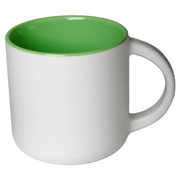 Cearmic Mug With White Matte Exterior And Glossy Interior... from ASI 72657 Active Life Promo / Apres Ski
