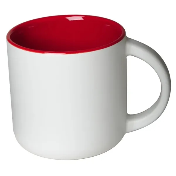Cearmic Mug With White Matte Exterior And Glossy Interior... from ASI 72657 Active Life Promo / Apres Ski