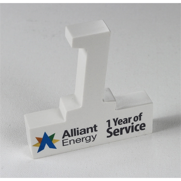 Desk-sized number cutout award.... from ASI 89860 StoneyCreek / StoneyCreek®