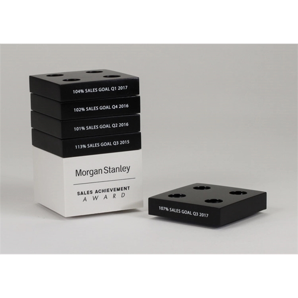 3.5" stackable cube, 3.5" x 3.5" x 2.5".... from ASI 89860 StoneyCreek / StoneyCreek®