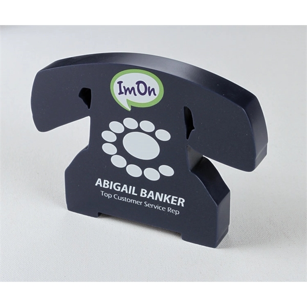 Phone-shaped award is a creative recognition design!... from ASI 89860 StoneyCreek / StoneyCreek®