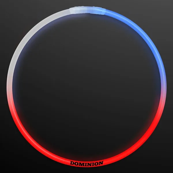 22" glow necklace with plastic connectors; Blank and Imprinted Pricing... from ASI 34194 ALightPromos / Alight Promotional Products