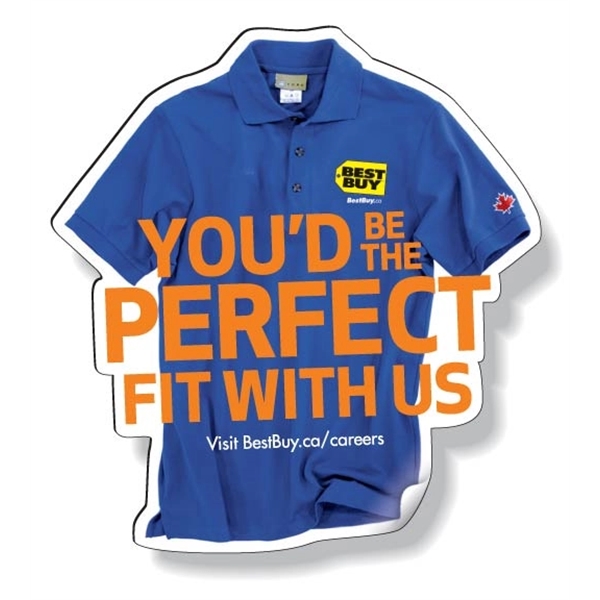 Custom Shape Vinyl Memo Magnet Full Color Imprint & varnish.... from ASI 87400 ArtechPro