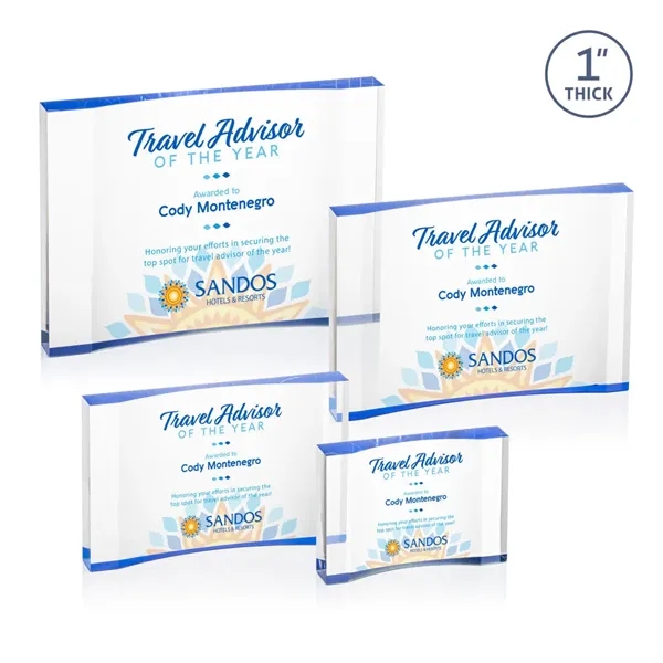 The Langworth VividPrint™ Award is a stunning, thick accolade featuring a... from ASI 84592 St Regis Group / St Regis