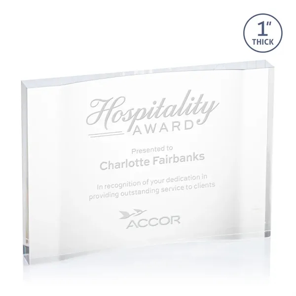 The freestanding Langworth Award is a stunning, thick accolade that radiates... from ASI 84592 St Regis Group / St Regis