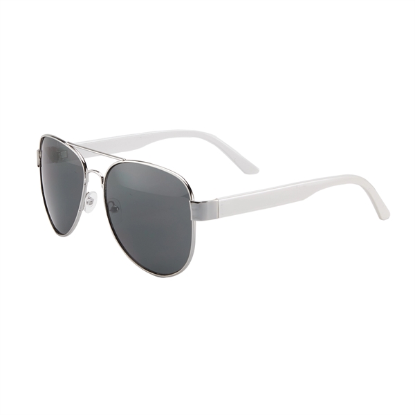Classic style aviator sunglasses with dark, ultraviolet UV 400 protective rating... from ASI 52840 Evans Manufacturing