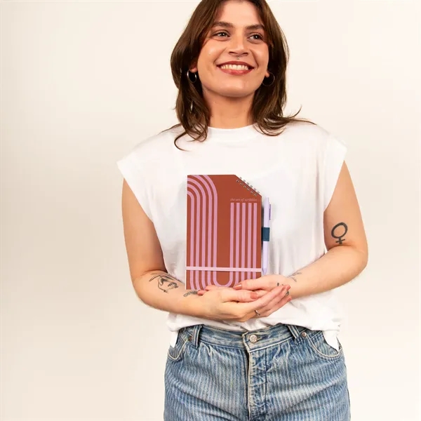 The lay-flat ease of a coil-bound notebook without the hassle of... from ASI 74710 Numo