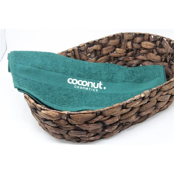 Bleach-proof salon towels: 16"x28", 100% ringspun cotton, dobby border, vat-dyed, 8... from ASI 79750 Pro Towels