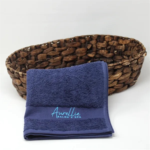 Bleach-proof salon towels: 16"x28", 100% ringspun cotton, dobby border, vat-dyed, 8... from ASI 79750 Pro Towels