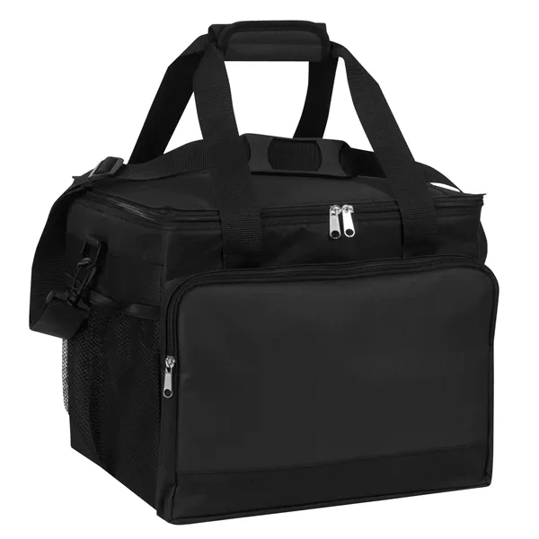 13.5" x 11.5" x 11" polyester insulated 36-can cooler with exterior... from ASI 37980 Bagworld