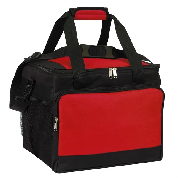 13.5" x 11.5" x 11" polyester insulated 36-can cooler with exterior... from ASI 37980 Bagworld