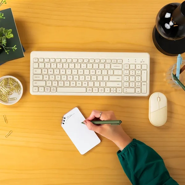 The lay-flat ease of a coil-bound notebook without the hassle of... from ASI 74710 Numo